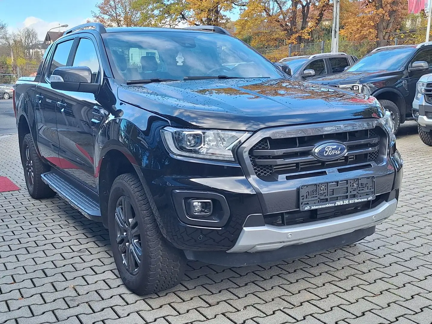 Ford Ranger Wildtrak 2,0 4x4 6Gang Rollo AHK 3,5t 1Hd. Noir - 2