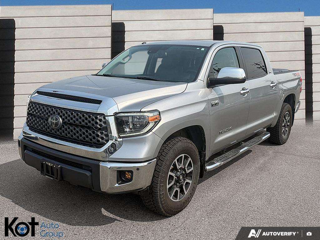 2018 Toyota Tundra 4x4 Crewmax SR5 Plus 5.7L LEATHER! POWER SEATS! BA
