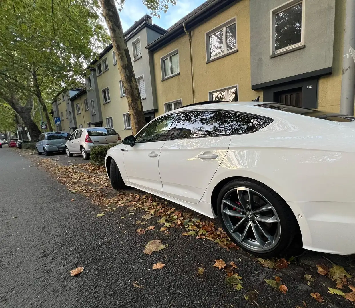 Audi A5 50 TDI quattro S line Weiß - 2