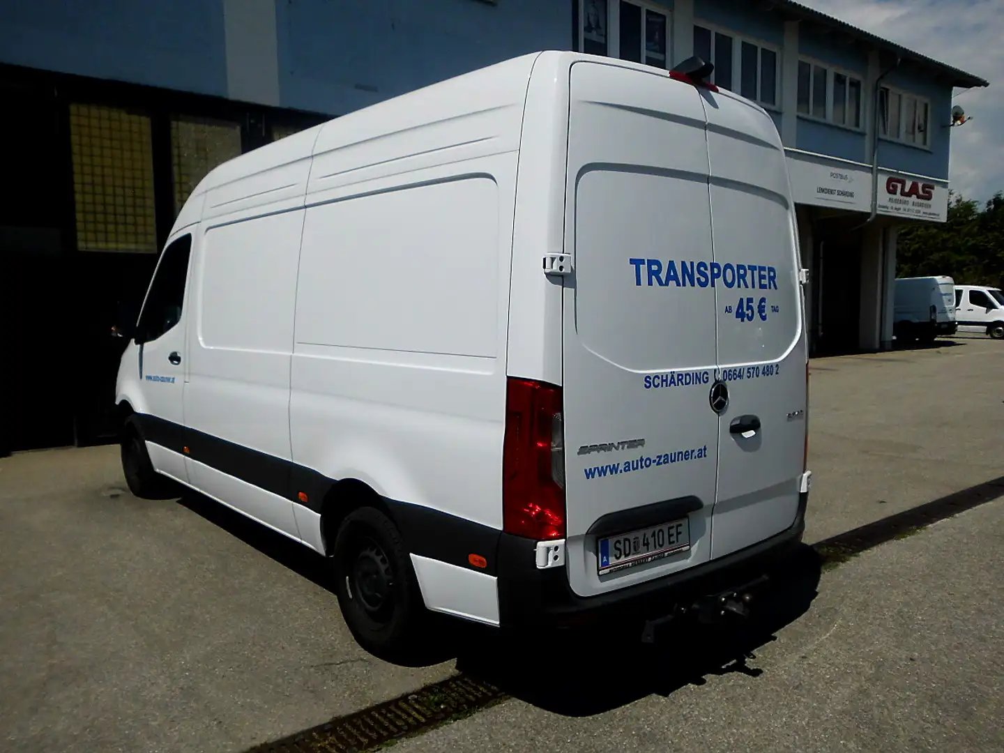 Mercedes-Benz Sprinter Kasten Standard Hoch 317 CDI Pro Aut. Weiß - 2