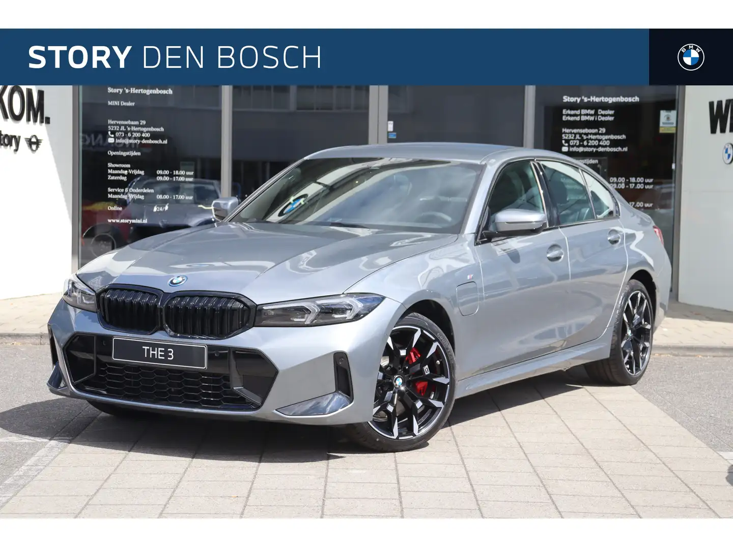 BMW 330 3 Serie 330e M Sport Automaat / Sportstoelen / Ada Grijs - 1