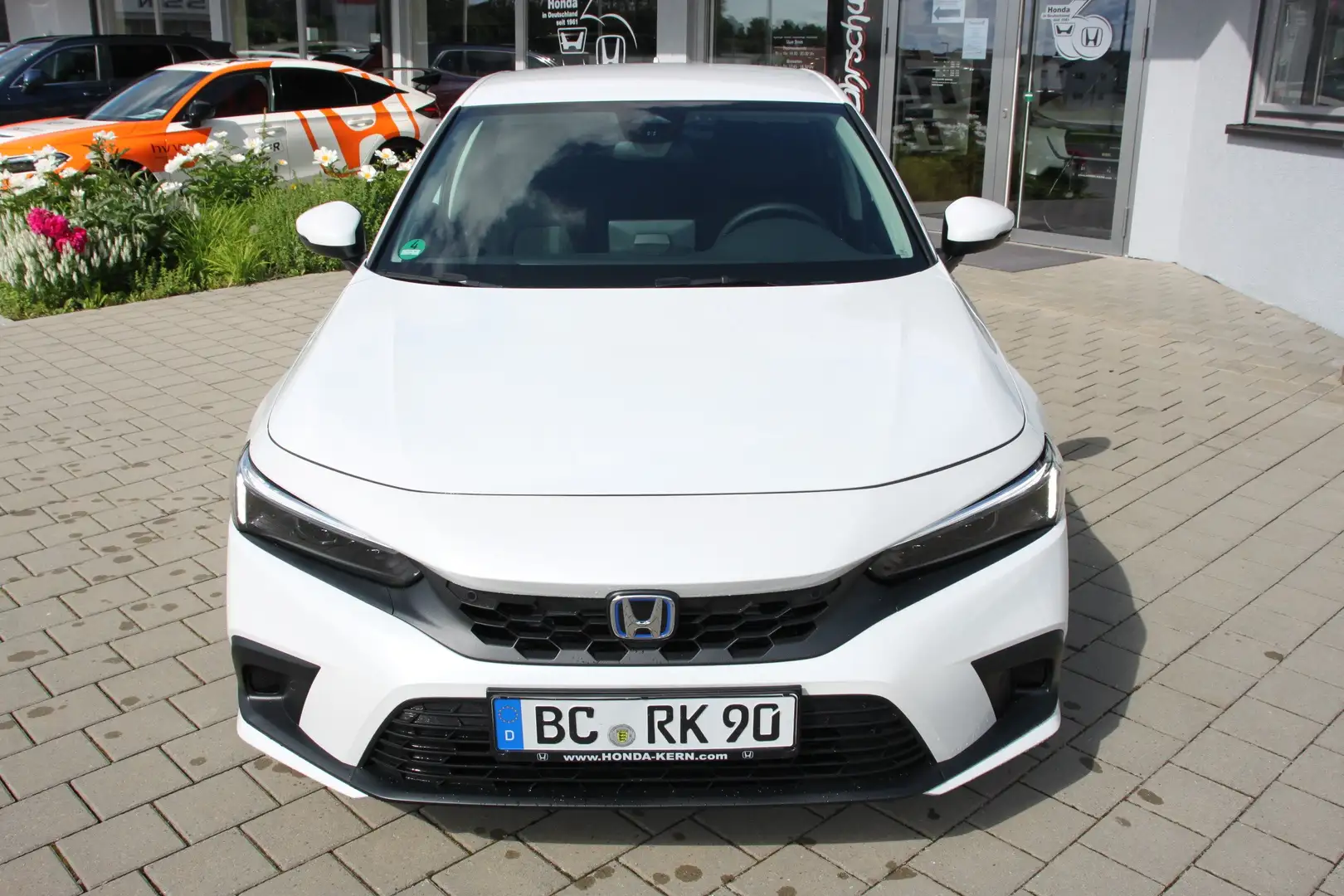 Honda Civic 2.0 Elegance i-MMD e:HEV Hybrid Blanc - 2