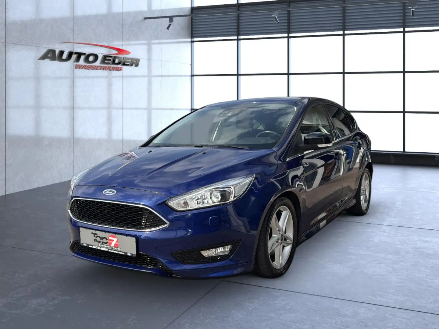 Ford Focus Titanium 1.5 EcoBoost Automatik Sportpaket Bleu - 2