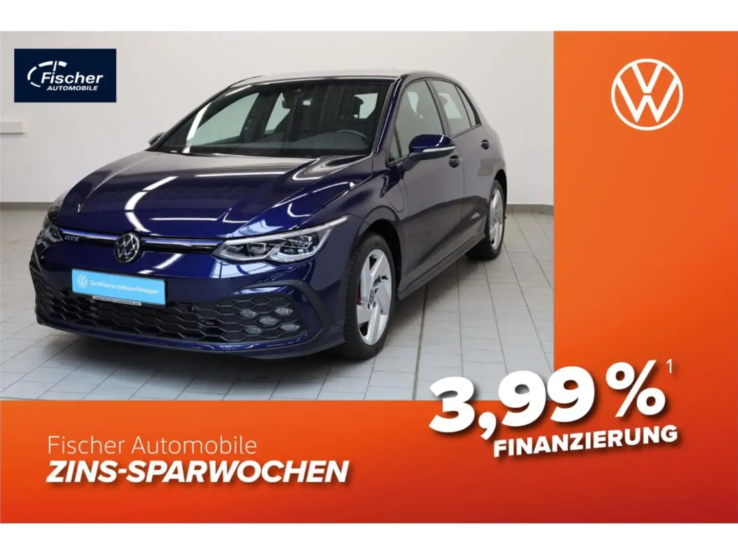 Volkswagen Golf 1.4 eHybrid GTE DSG NAV/LED/RFK/SH/DAB+ Blauw - 1