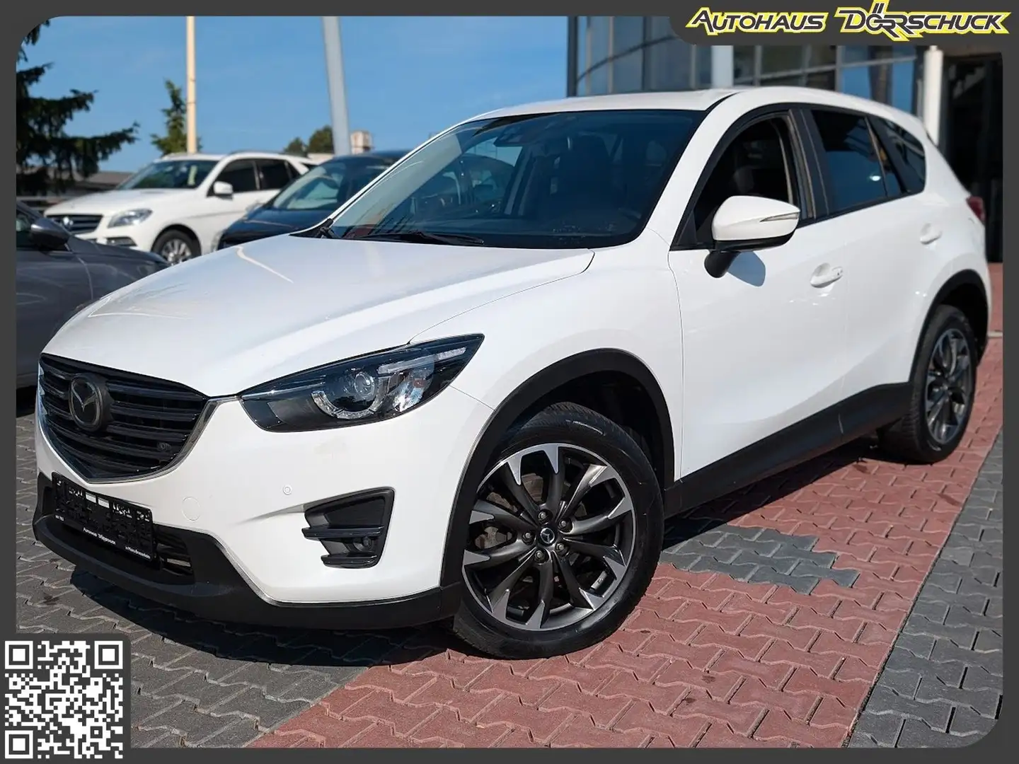 Mazda CX-5 Sports-Line AWD Turbodiesel RFK. Navi. LED. Blanc - 1