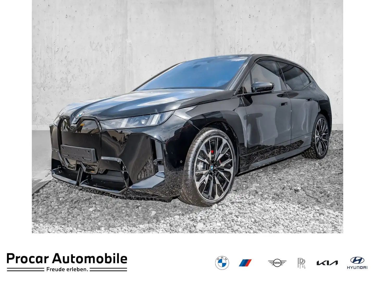 BMW iX xDrive45 M Sport Pro Sky Lounge Luftfederung 360° Schwarz - 1