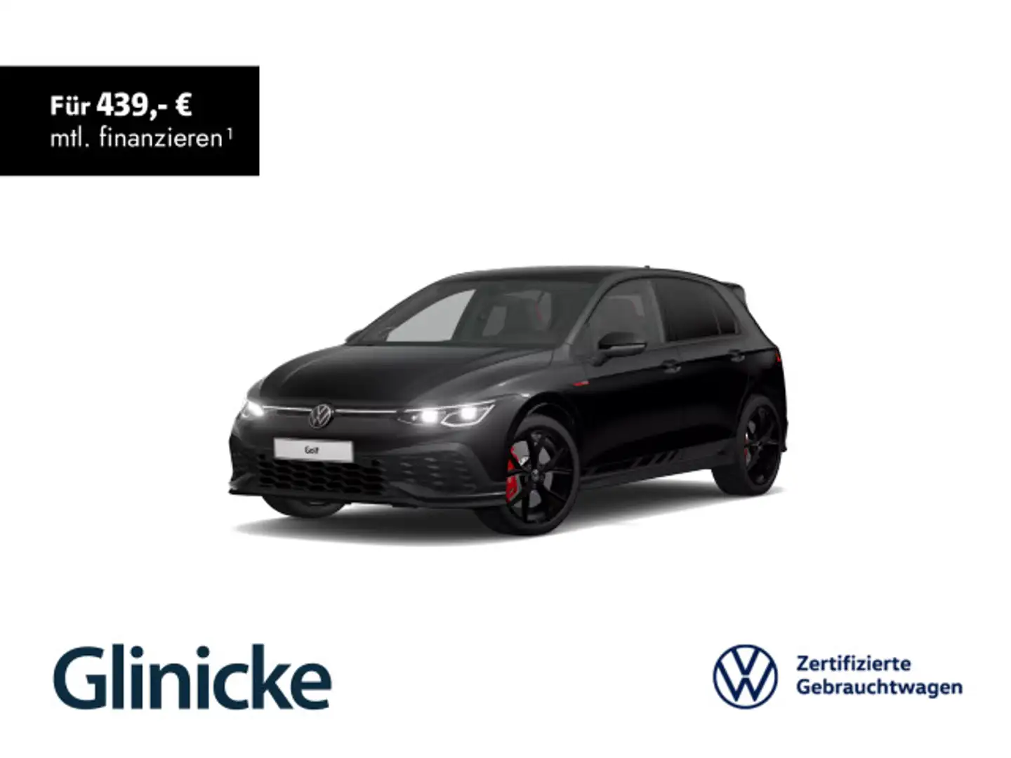 Volkswagen Golf GTI Clubsport Black/Matrix/Nav/h&k/Kam/19" Schwarz - 1