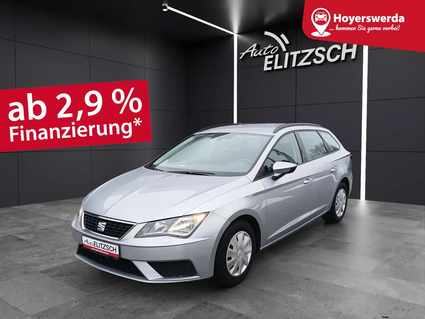 SEAT Leon ST TSI Reference Navi Climatronic GRA PDC SH Silber - 1