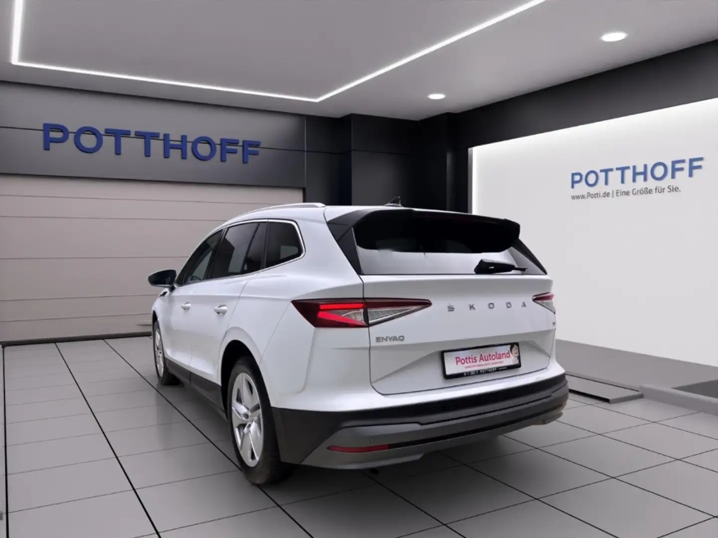 Skoda Enyaq 60 LOFT NAVI ACC LED SITZHZG Weiß - 2