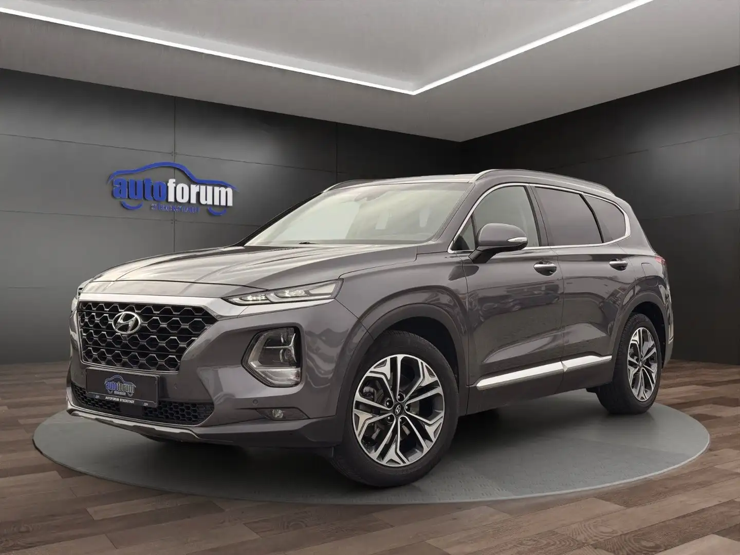 Hyundai SANTA FE Premium 4WD AHK°ACC°SITZKLIMA°HEAD-UP Grau - 1