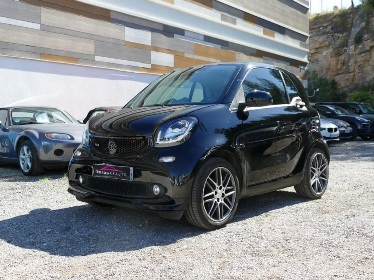 smart forTwo COUPE BRABUS 109 Ch BVA Noir - 1