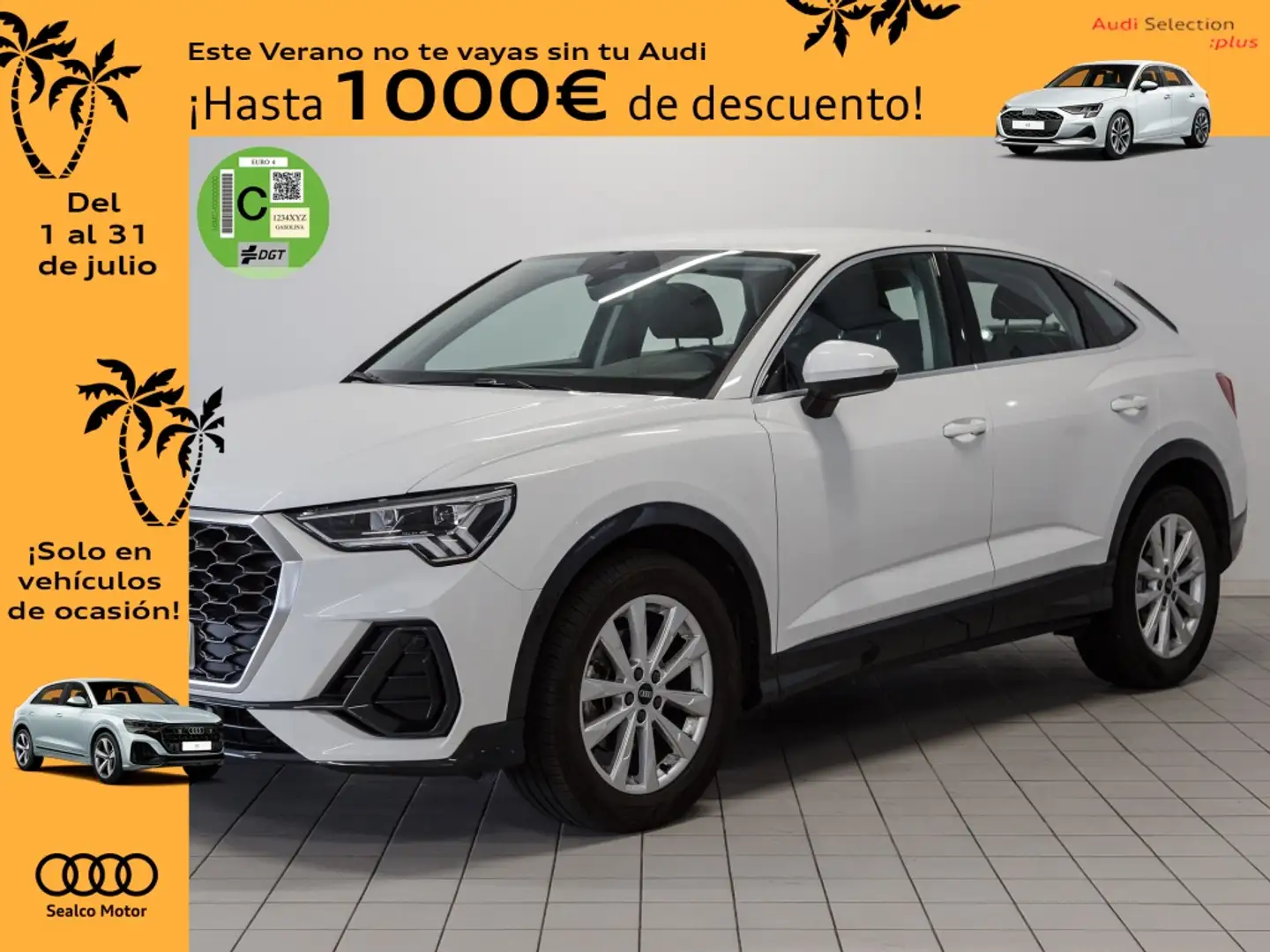 Audi Q3 Sportback 35 TDI Advanced S tronic Blanco - 1