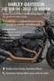 Harley-Davidson Fat Bob Černá - thumbnail 1
