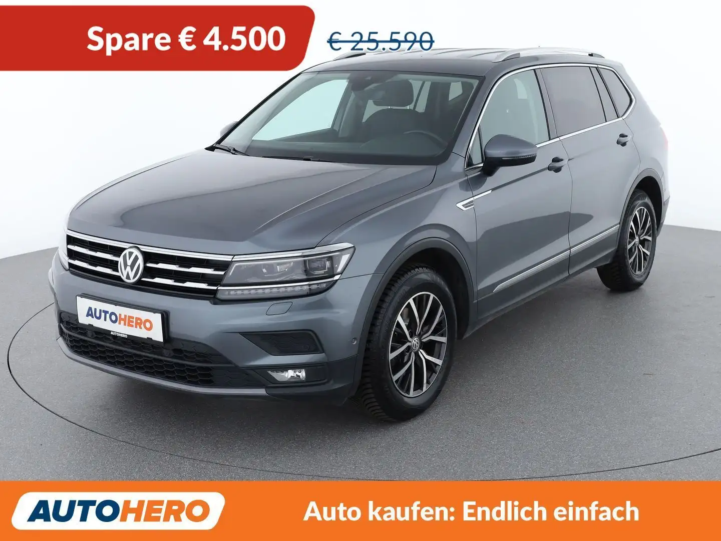 Volkswagen Tiguan Allspace 1.4 TSI ACT Advance Aut. *LED*ACC*SPUR*AHK*CAM* Grau - 1