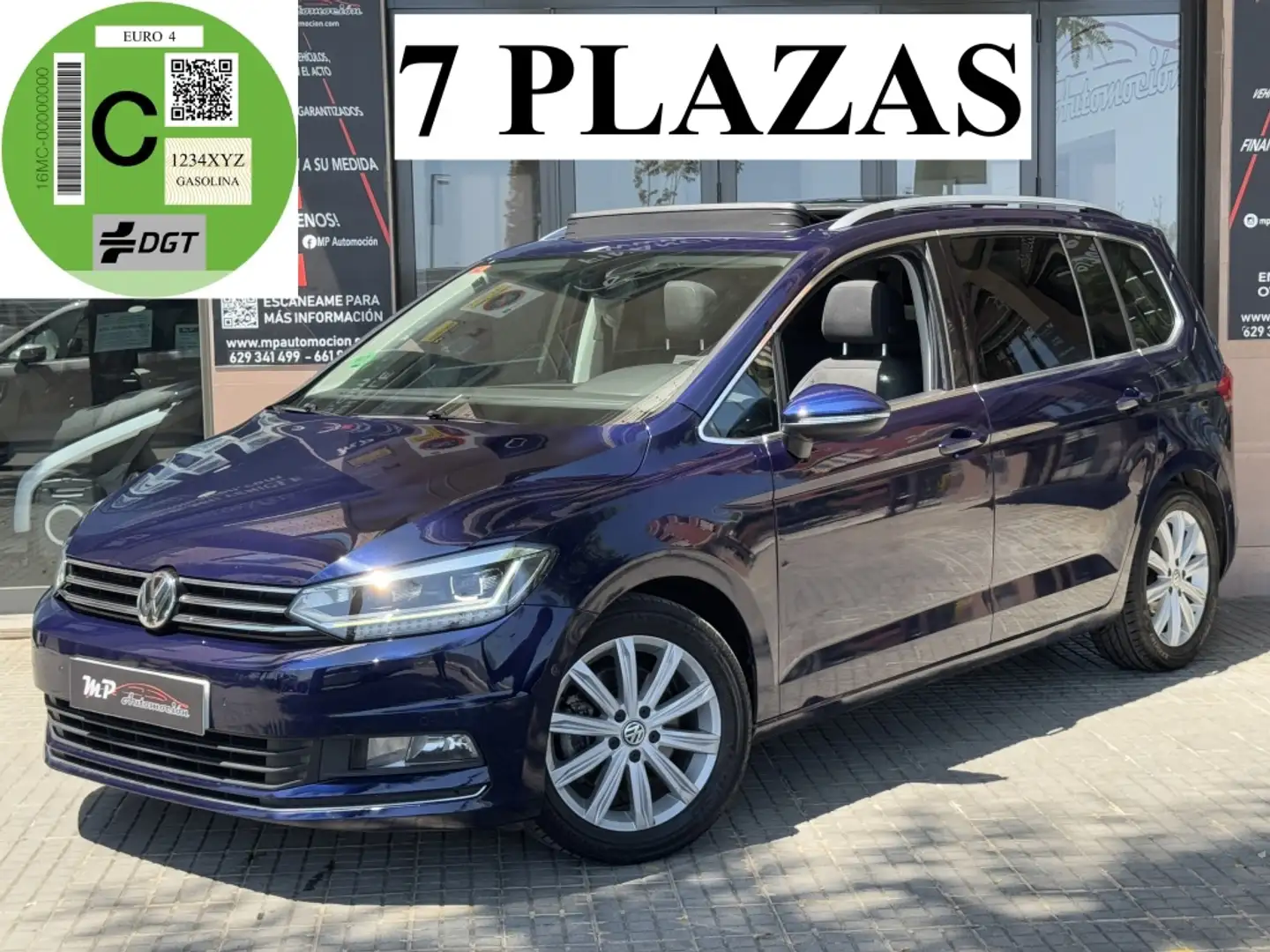 Volkswagen Touran 1.4 TSI BMT Sport DSG 110kW Bleu - 1