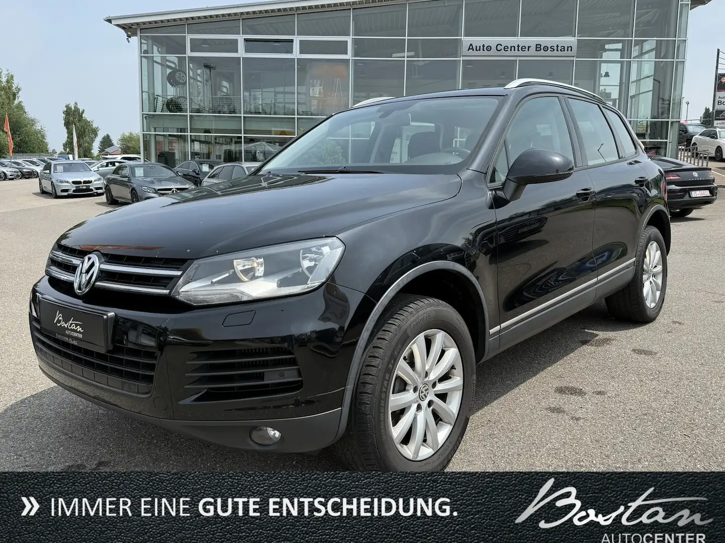 Volkswagen Touareg 3.0 TDI V6 BMT/DSG/LUFT/PDC/SCHECKHEFT Schwarz - 1