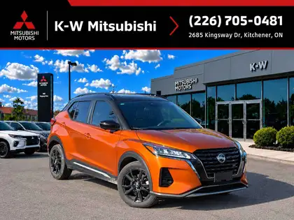 Orange 2023 Nissan Kicks SUV / Crossover Front-Wheel Drive Automatic