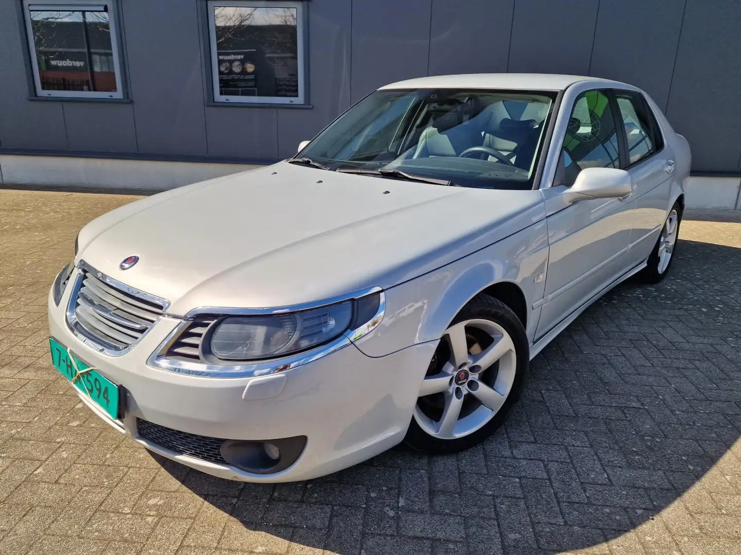 Saab 9-5 2.3 Turbo Aero, 1e eign, 102dkm, nieuw staat, Youn Bleu - 1