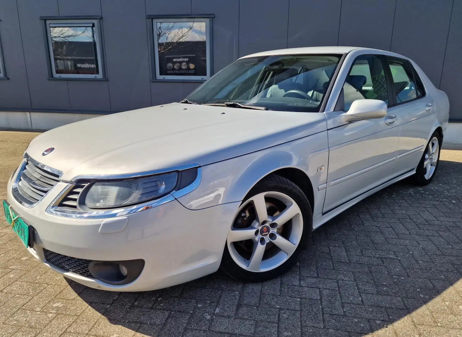Saab 9-5 2.3 Turbo Aero, 1e eign, 102dkm, nieuw staat, Youn Bleu - 2