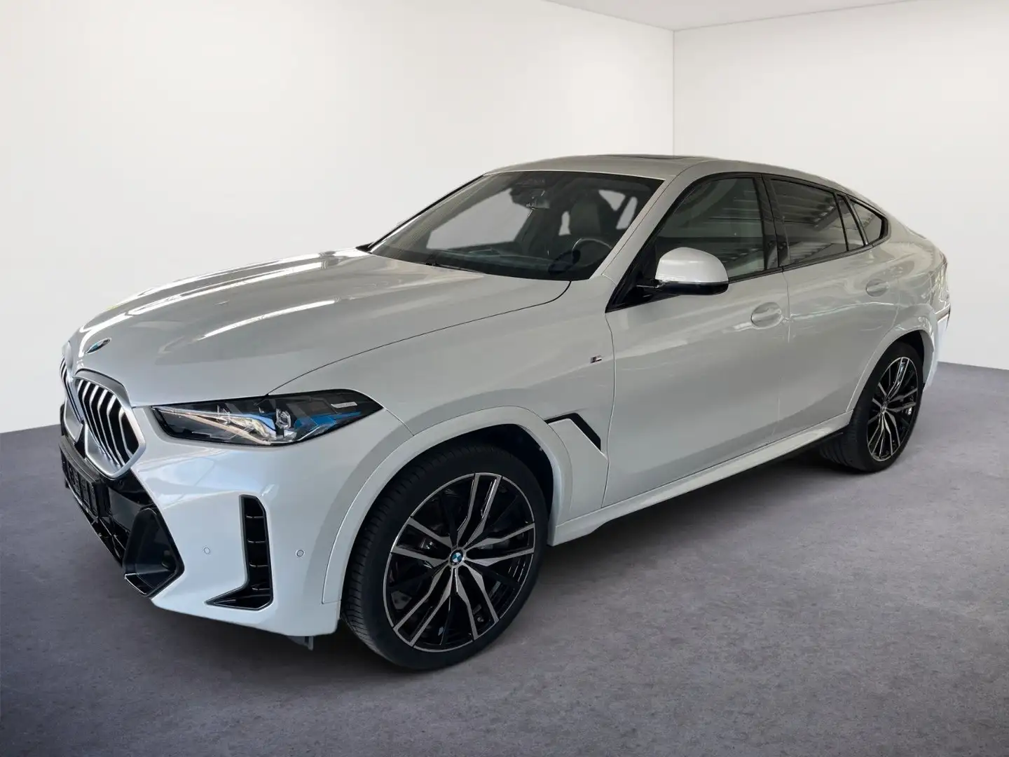 BMW X6 xDrive 40d M SPORT/LED/AHK/PANO-DA/H&K Weiß - 1