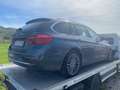 BMW 316 d Touring Luxury 2.0d  MOTORE OK   AIRBAG OK Grijs - thumbnail 2
