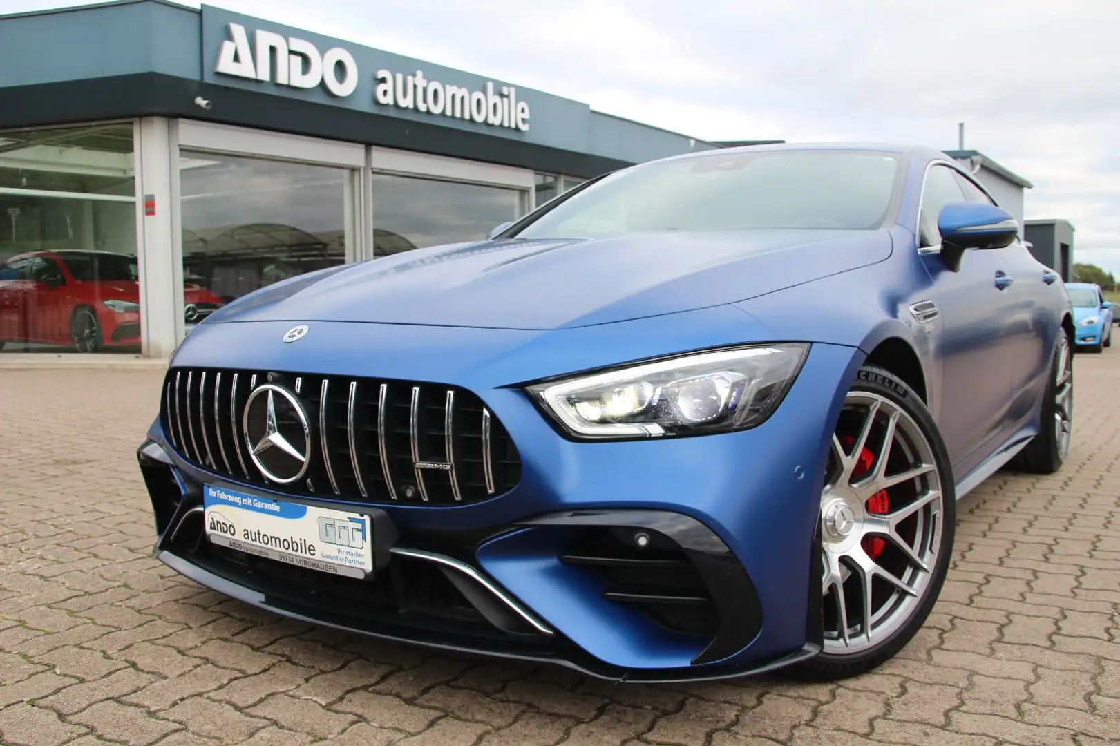 Mercedes-Benz AMG GT 4-trg. 53 4M+*AERO*PERFORMANCE*21 ZOLL* Blau - 2