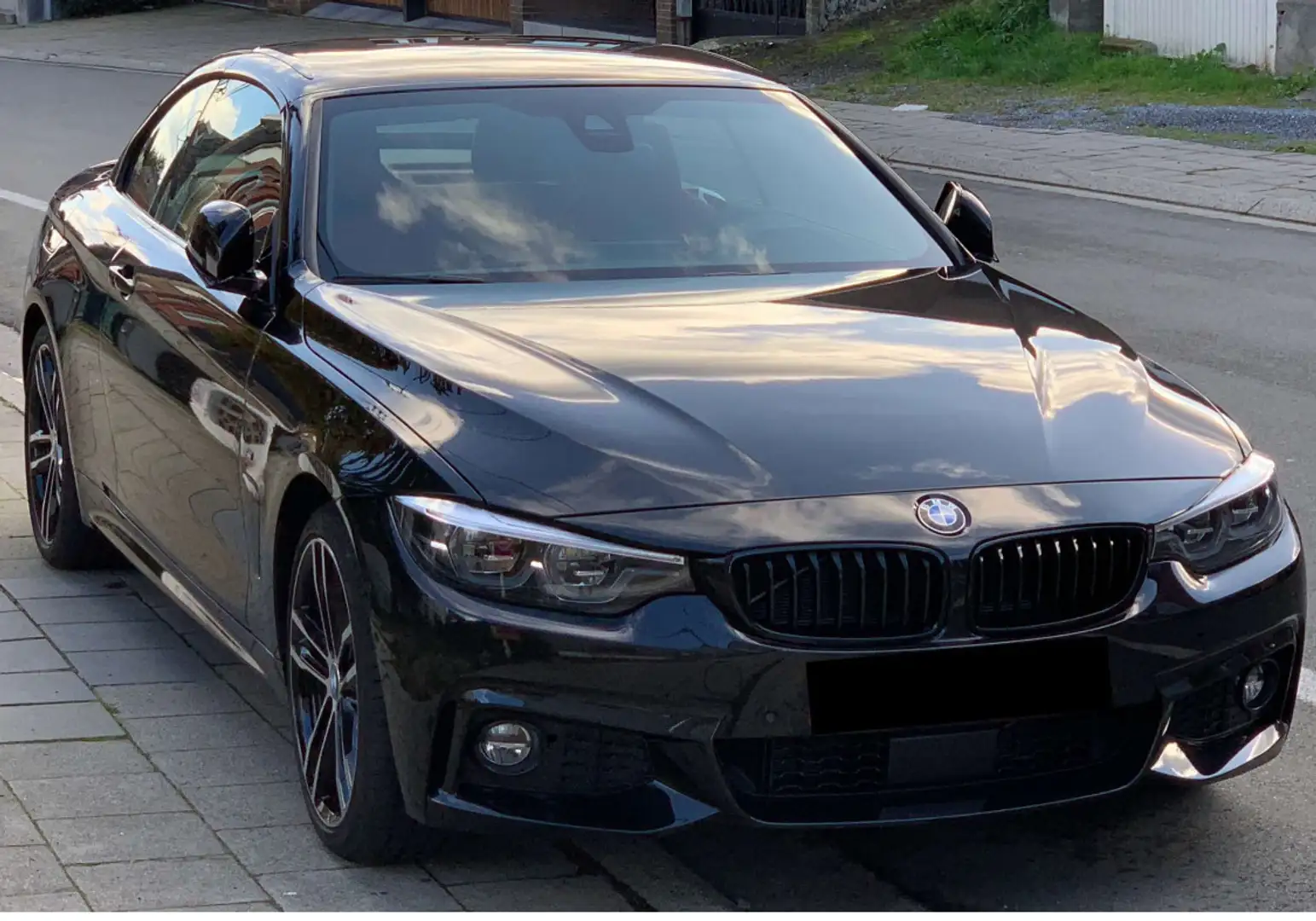 BMW 430 Cabrio f33 430i m sport Noir - 2
