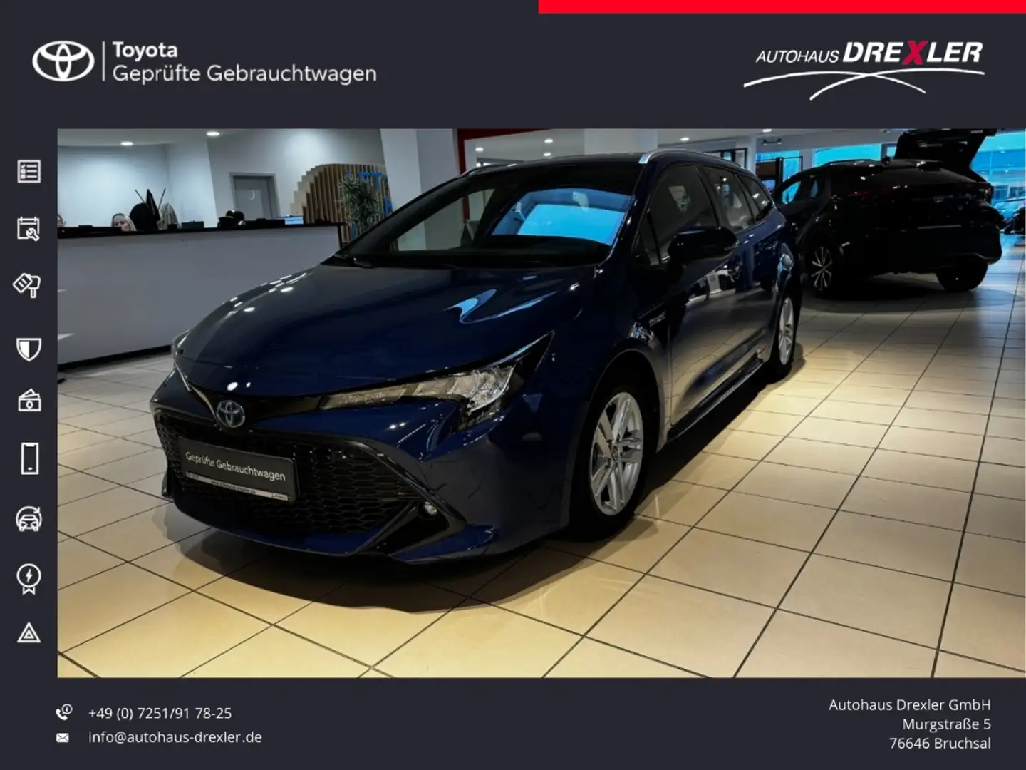 Toyota Corolla Touring Sports Hybrid Business Edition Azul - 1