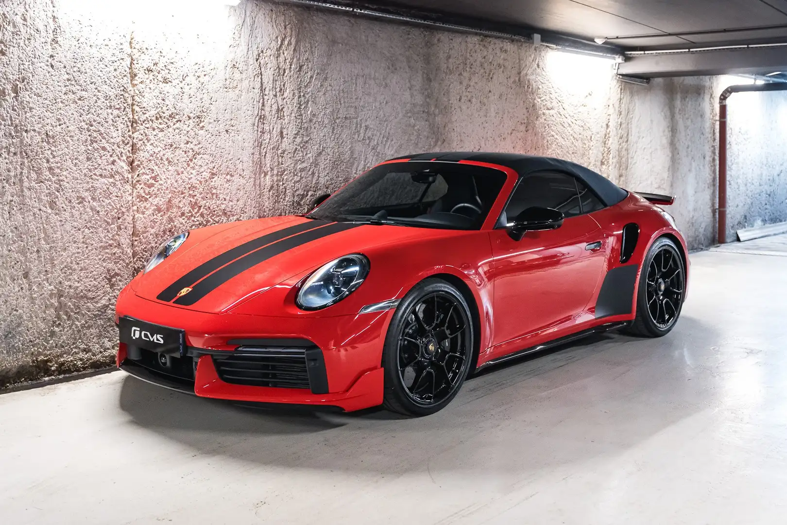 Porsche 992 911 (992.1) Turbo S Cabriolet 3.8 650 Rouge - 1