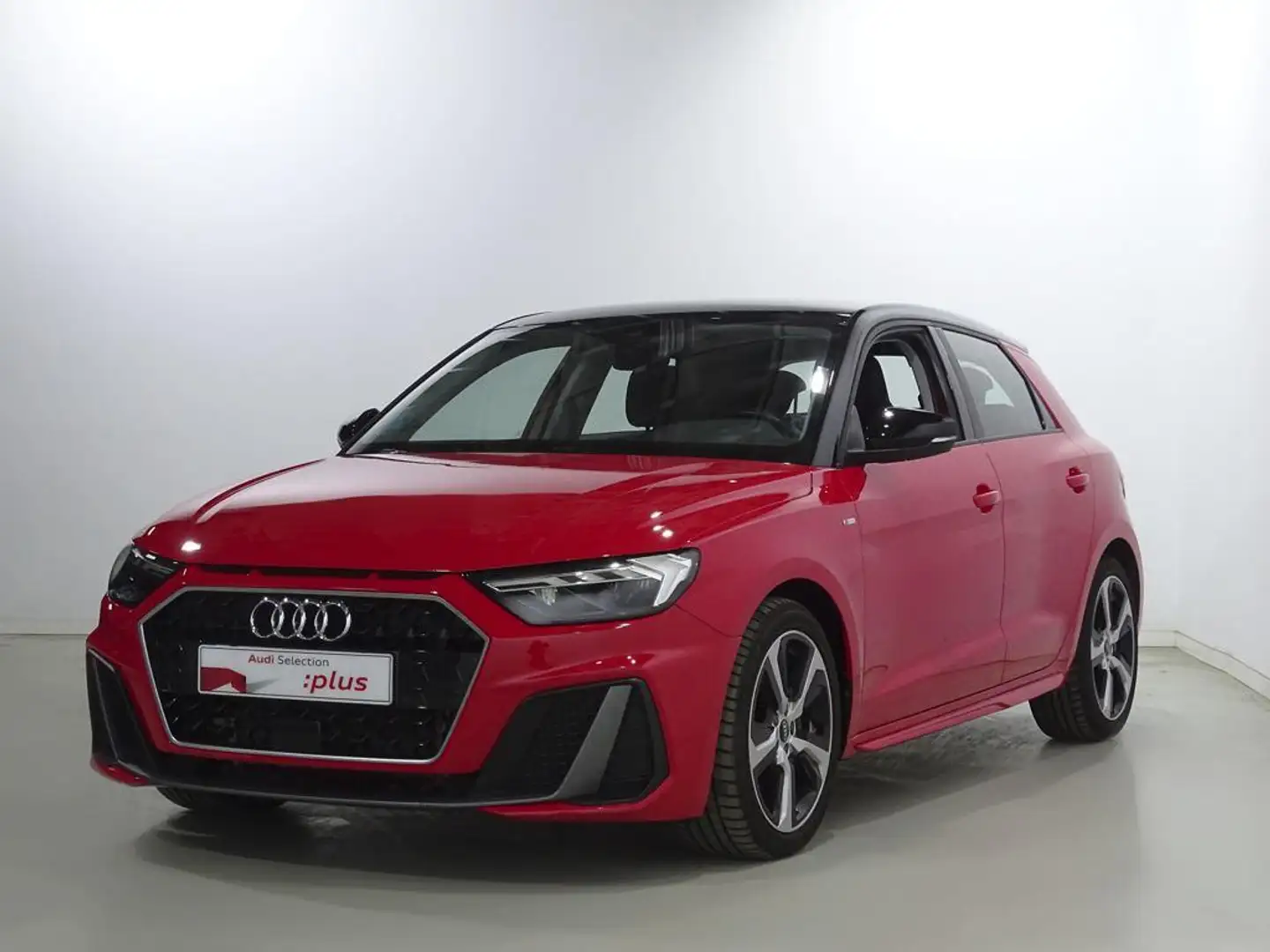 Audi A1 Sportback 30 TFSI Black line Rojo - 1