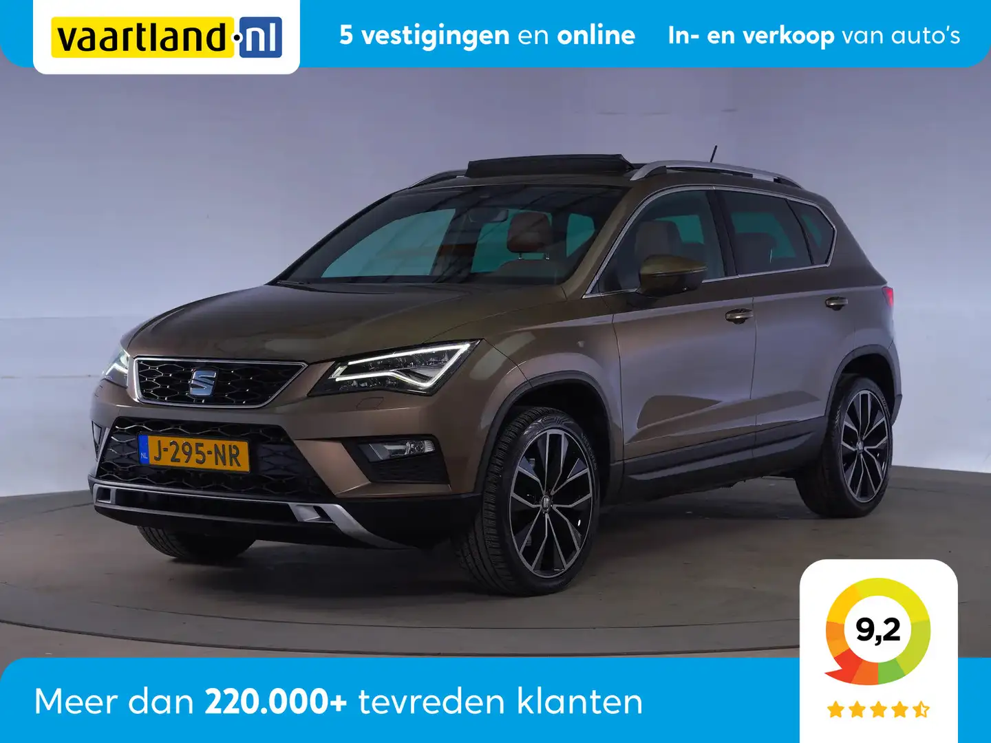 SEAT Ateca 1.4 EcoTSI Xcellence Aut [ Panoramadak Leder Led N Marrone - 1