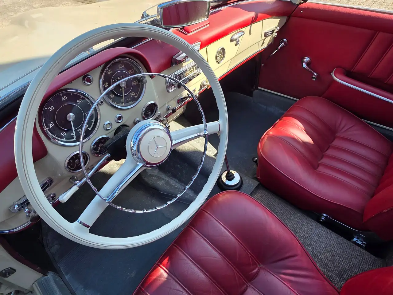 Mercedes-Benz 190 SL 190 - 1957 - 10.830 KM - Collectors item, foto 8