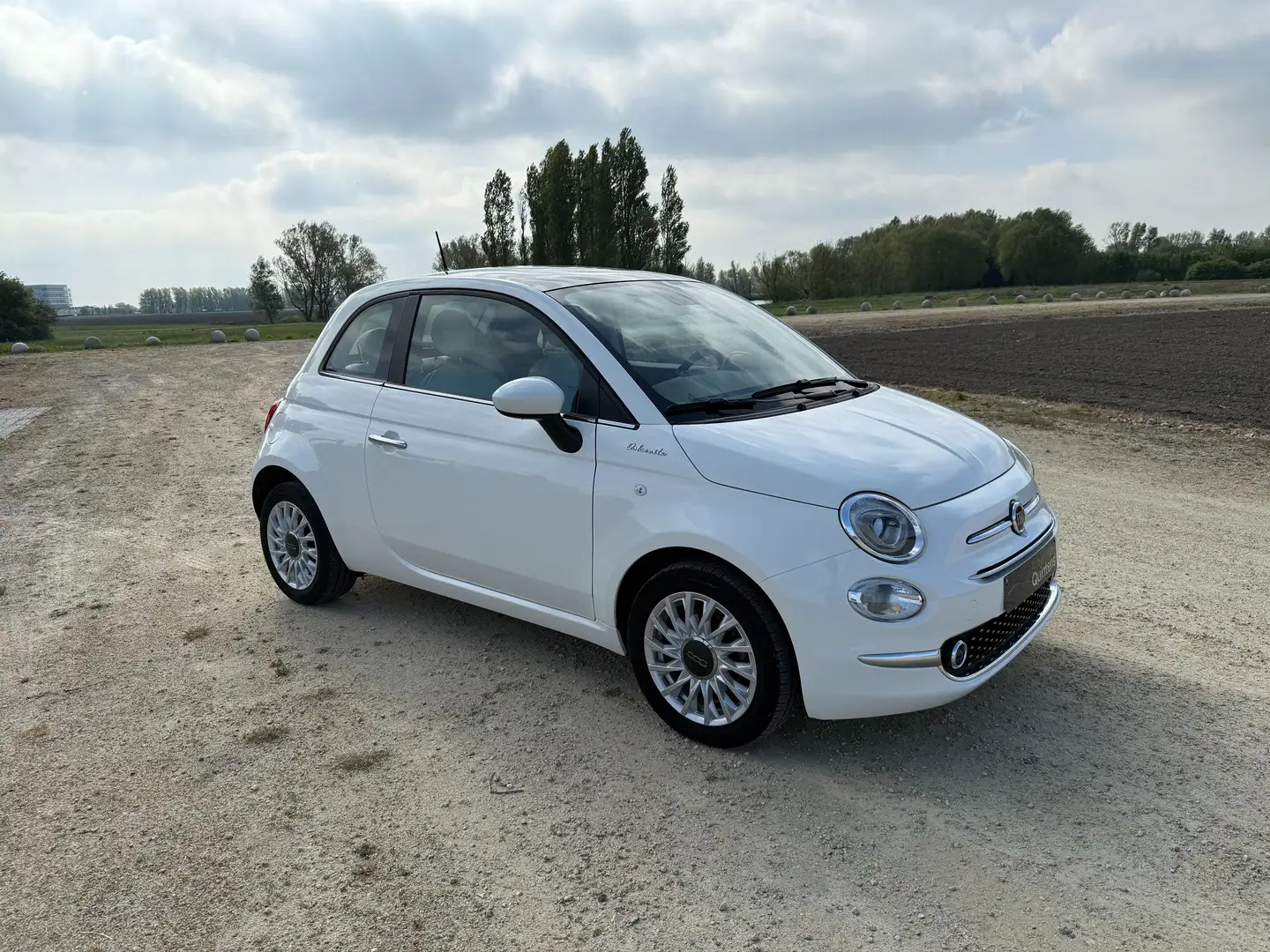 Fiat 500 VERKOCHT,SOLD,VENDU Blanc - 1