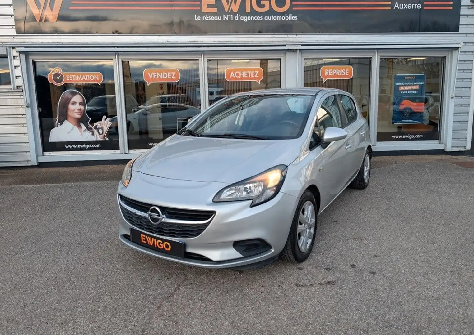 Opel Corsa 1.4 90ch edition apple carplay camera recul clim Gris - 1