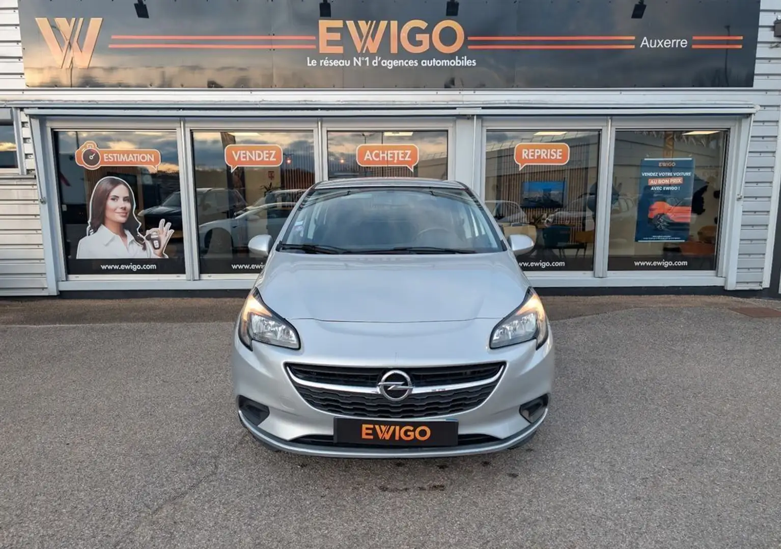 Opel Corsa 1.4 90ch edition apple carplay camera recul clim Gris - 2