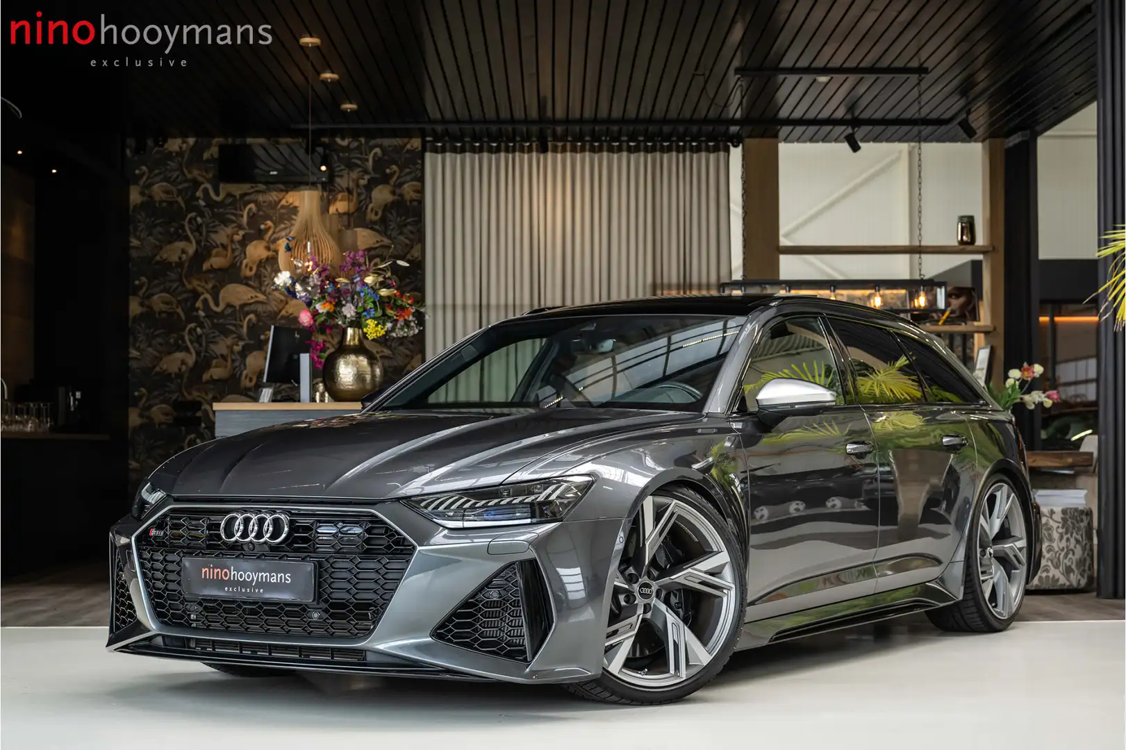 Audi RS6 Avant TFSI quattro | BTW | BLACK PACK | Trekhaak | Grijs - 1