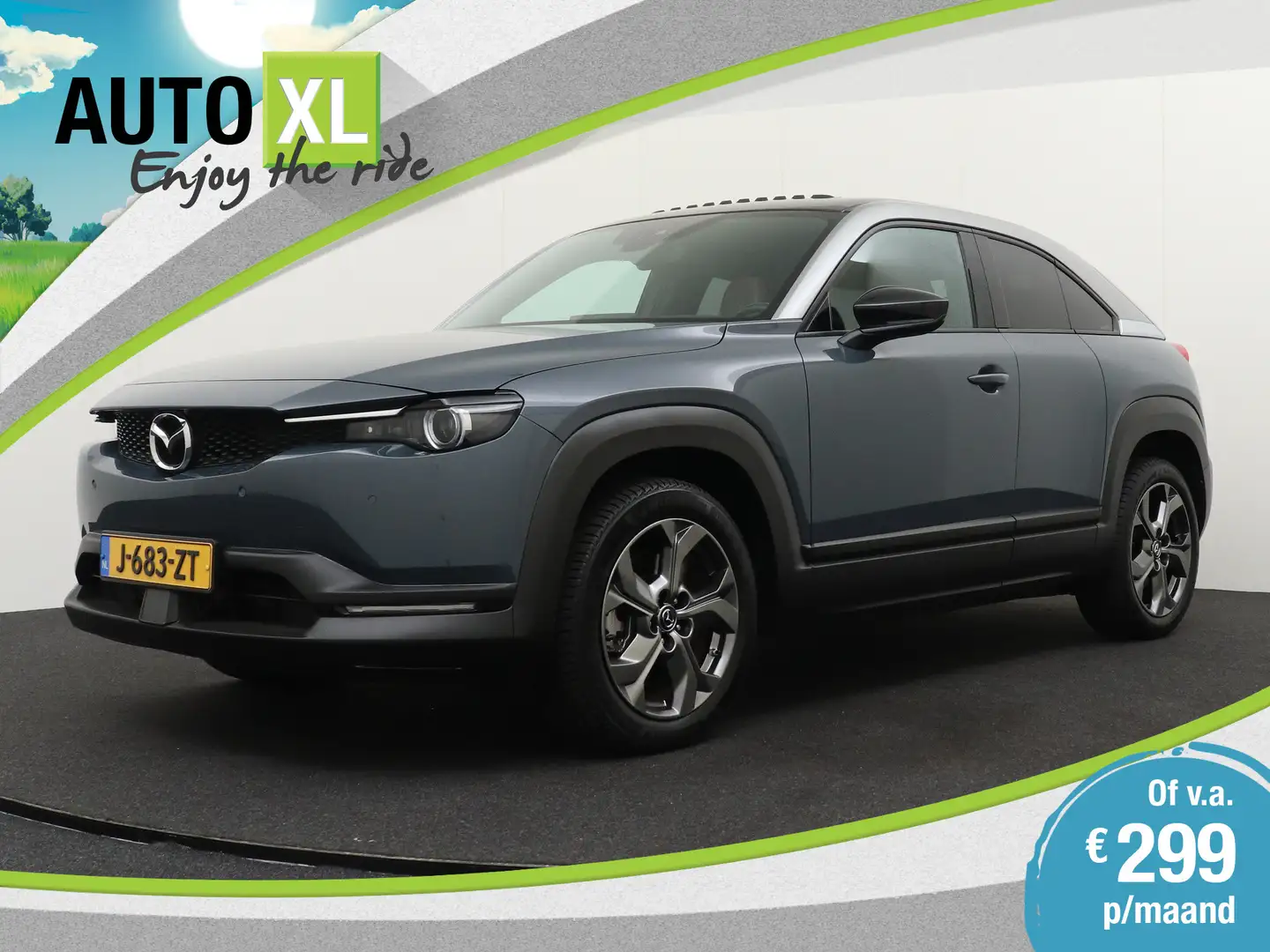 Mazda MX-30 e-SkyActiv 145 Luxury 36 kWh Schuif/kantel-dak Led Grijs - 1