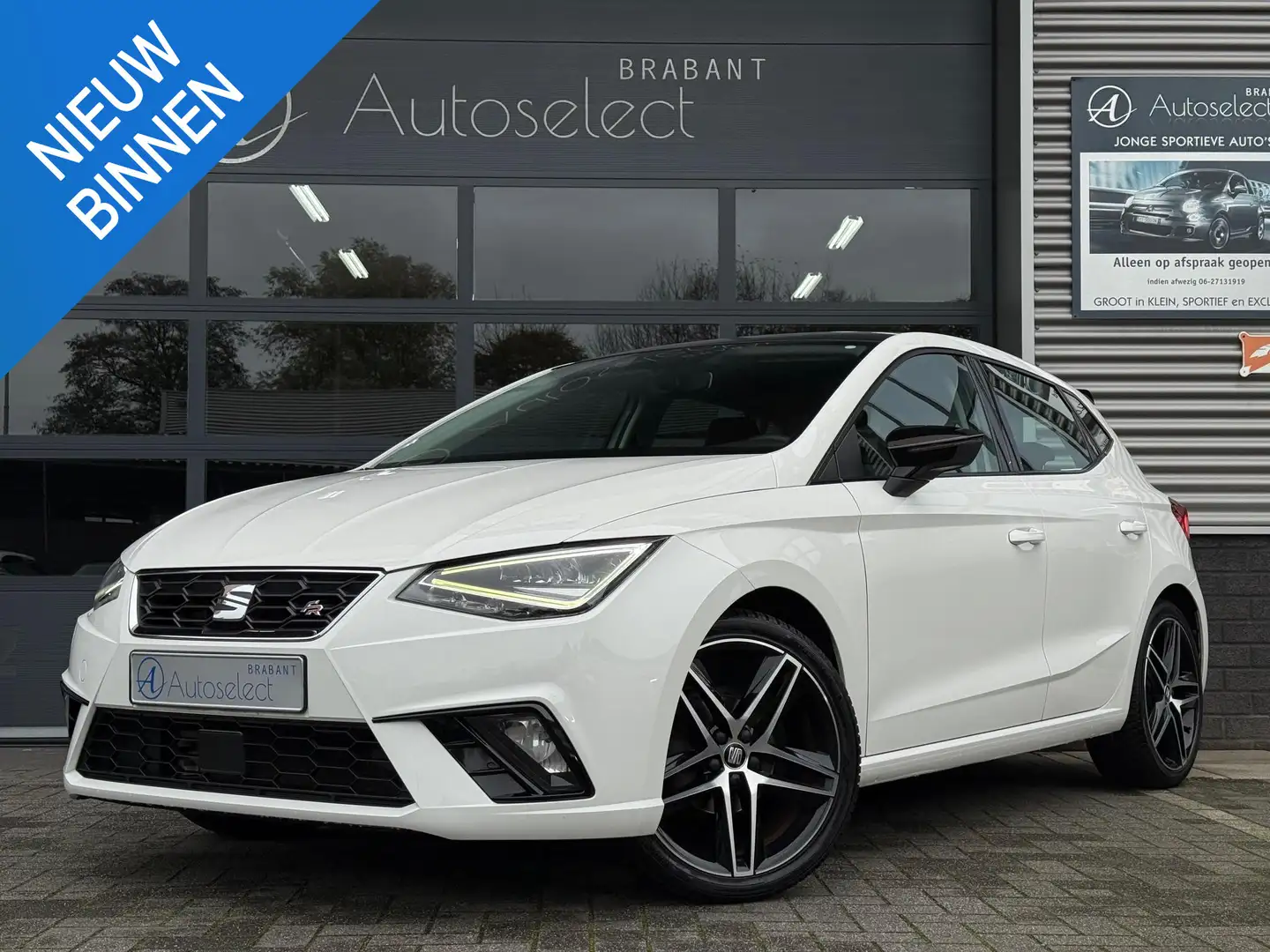 SEAT Ibiza 1.0 TSI FR Clima Cruise CarPlay Blanc - 1