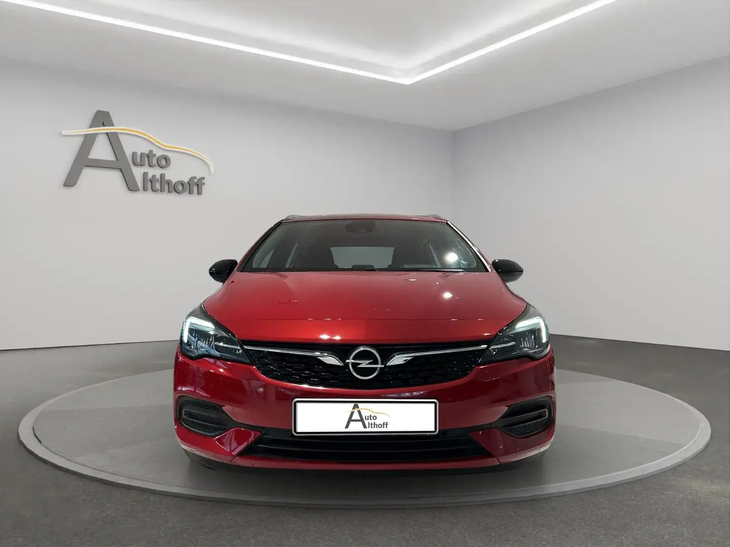 Opel Astra SportsTourer 2.HD LED SPUR KLIMA DAB SHZ Rood - 2