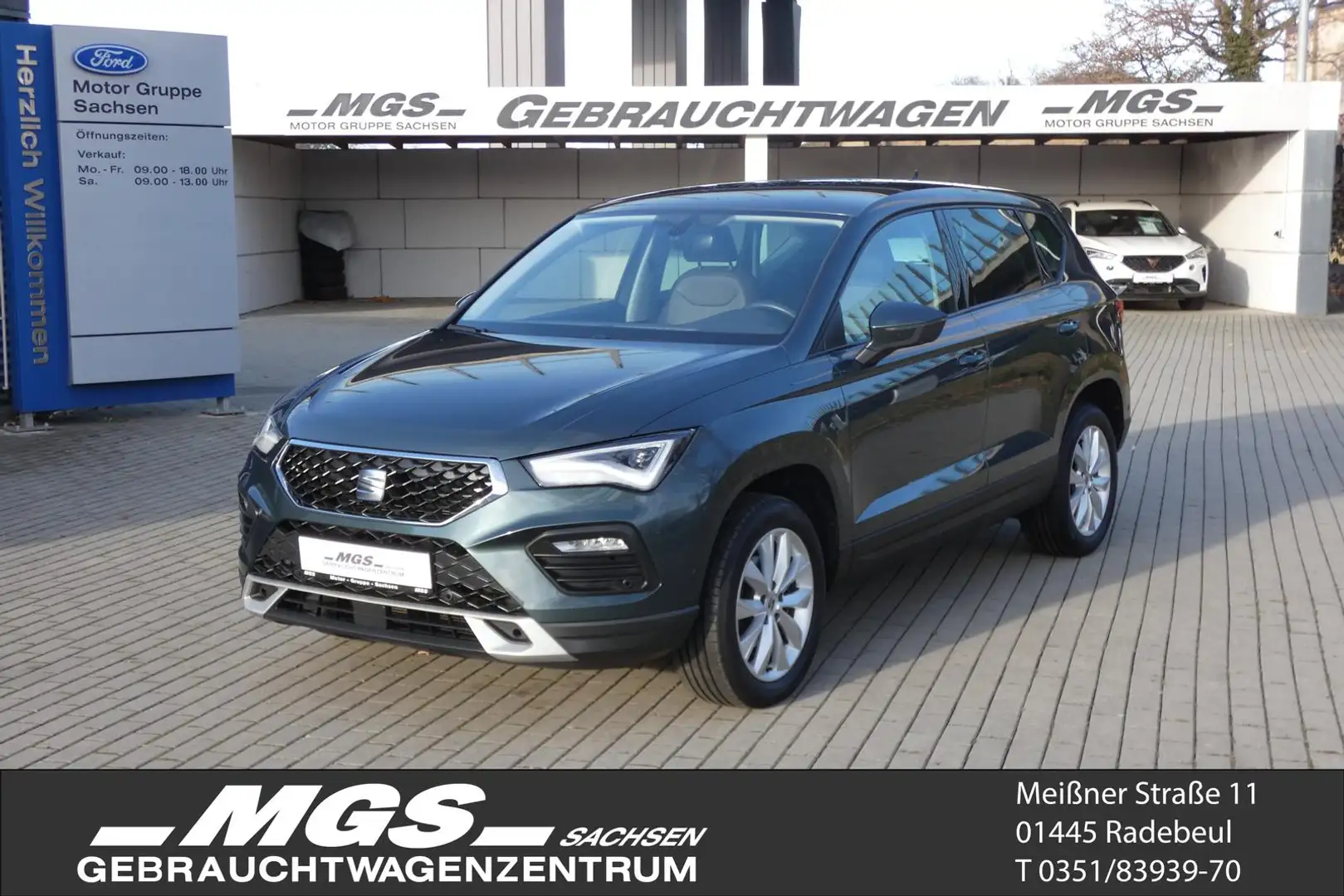SEAT Ateca 1.5 TSI 'Style' #LED #DAB #KAM #PDC #NAVI Grün - 1