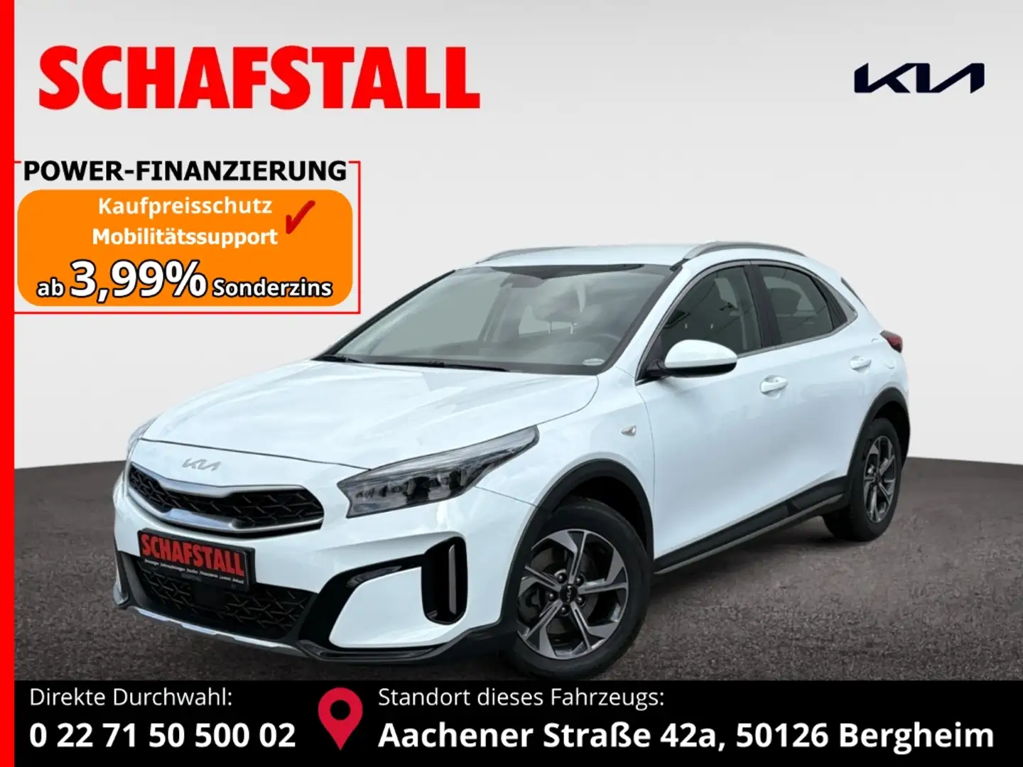 Kia XCeed 1.0 T-GDI Edition 7 Emotion-Paket Carplay Tempomat Weiß - 1