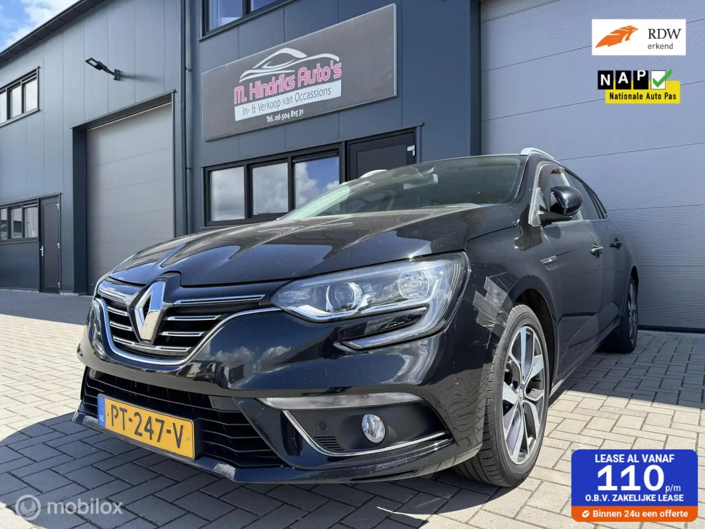 Renault Megane Estate 1.5 dCi BÖSE Zwart - 1