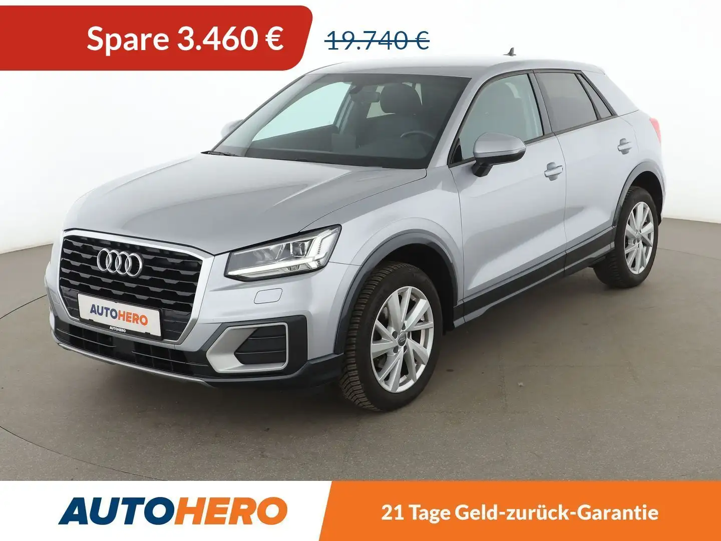 Audi Q2 30 TFSI Design *LED*TEMPO*NAVI*PDC*AHK* Silber - 1