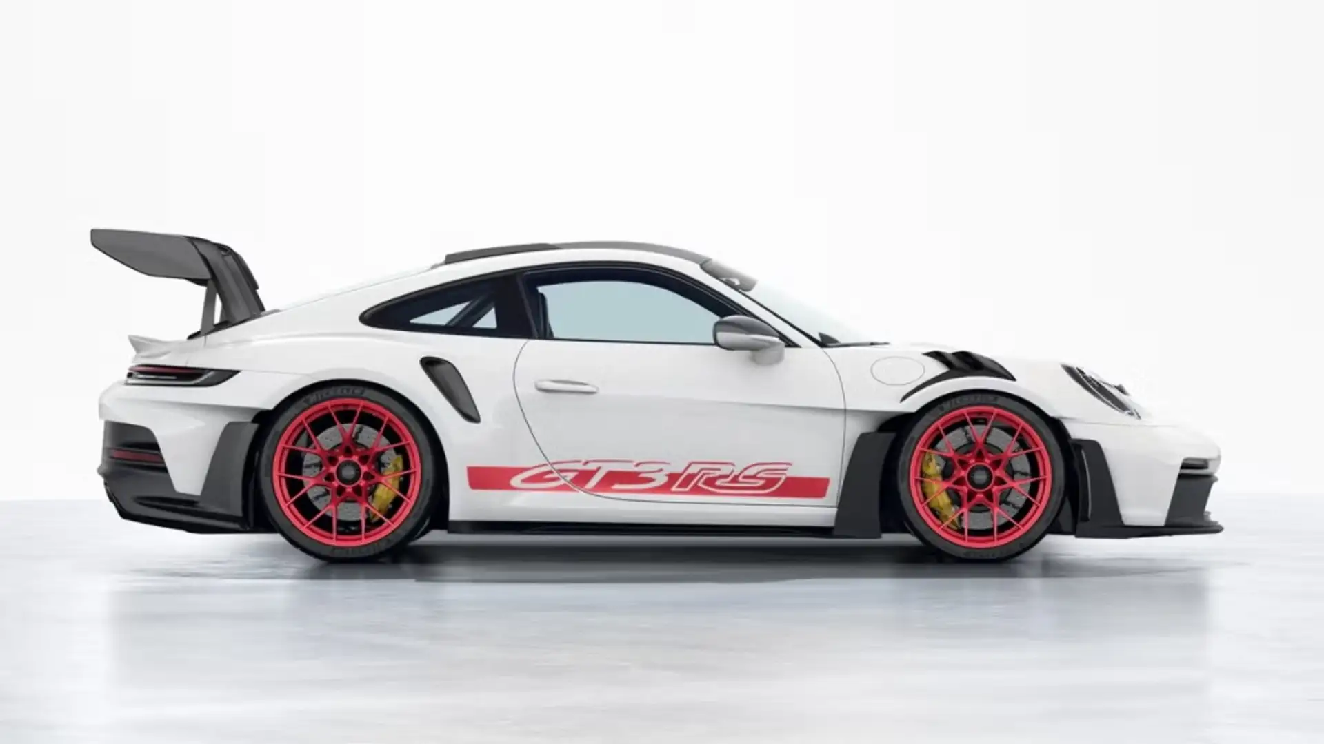 포르쉐 911 GT3 RS 2024 흰색 사진 4