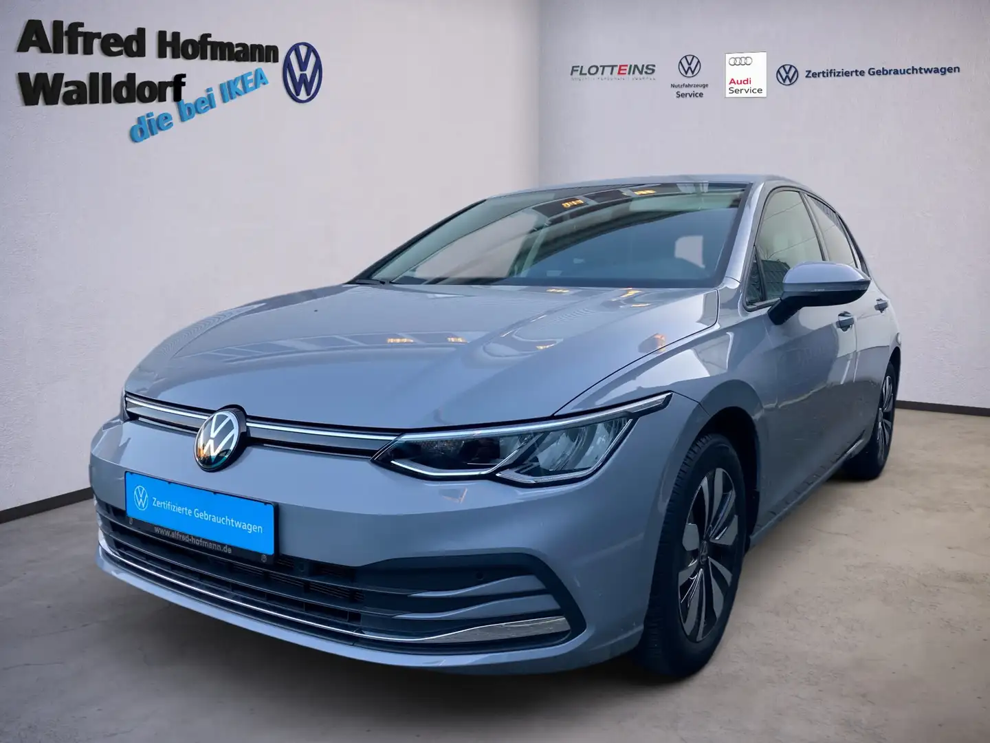 Volkswagen Golf VIII 1.0 TSI NAVI LED KLIMA LM Grijs - 1