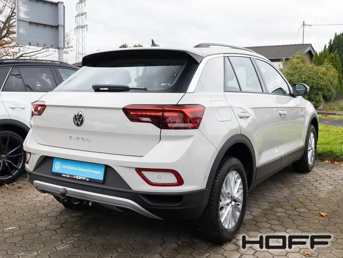 Volkswagen T-Roc 1.5 TSI DSG Life Navi LED AHK Sitzheizung Einparkh Grijs - 2