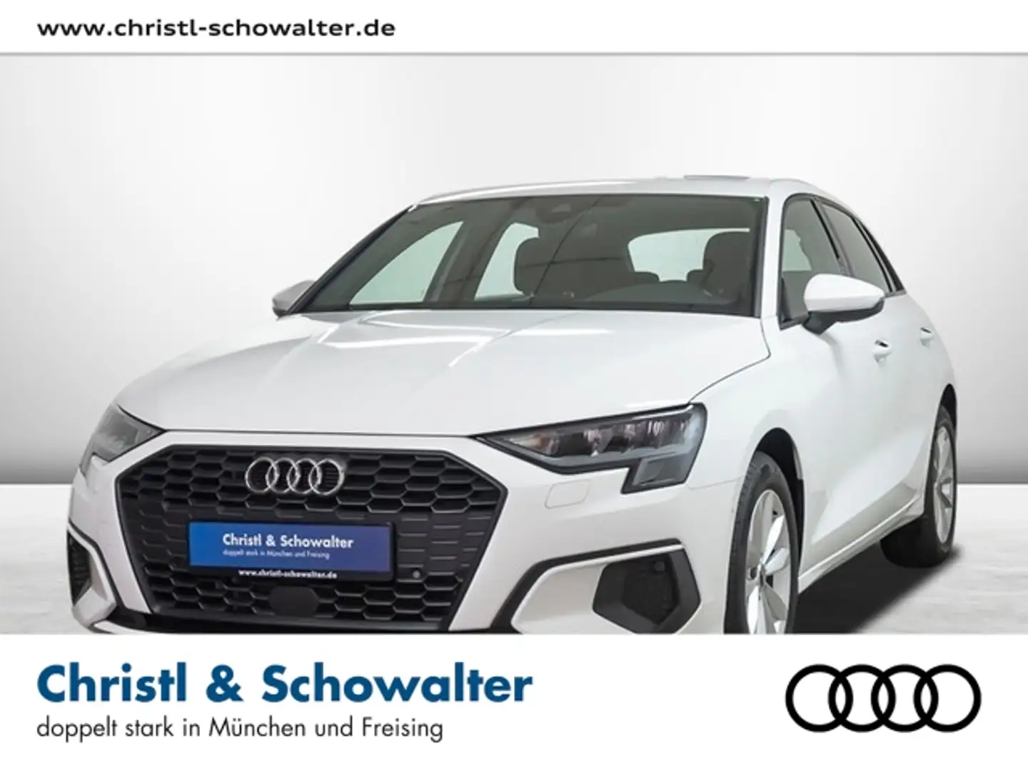 Audi A3 Sportback 30 TFSI LED KLIMA Wit - 1