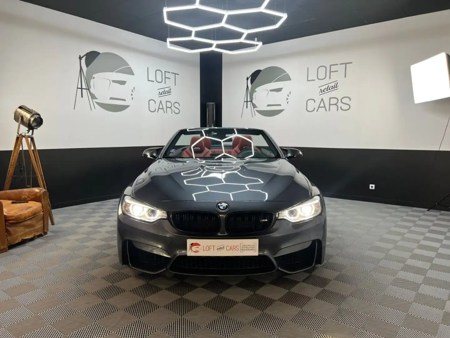 BMW M4 CABRIOLET F83 450 ch Pack Competition M DKG7 Grau - 2