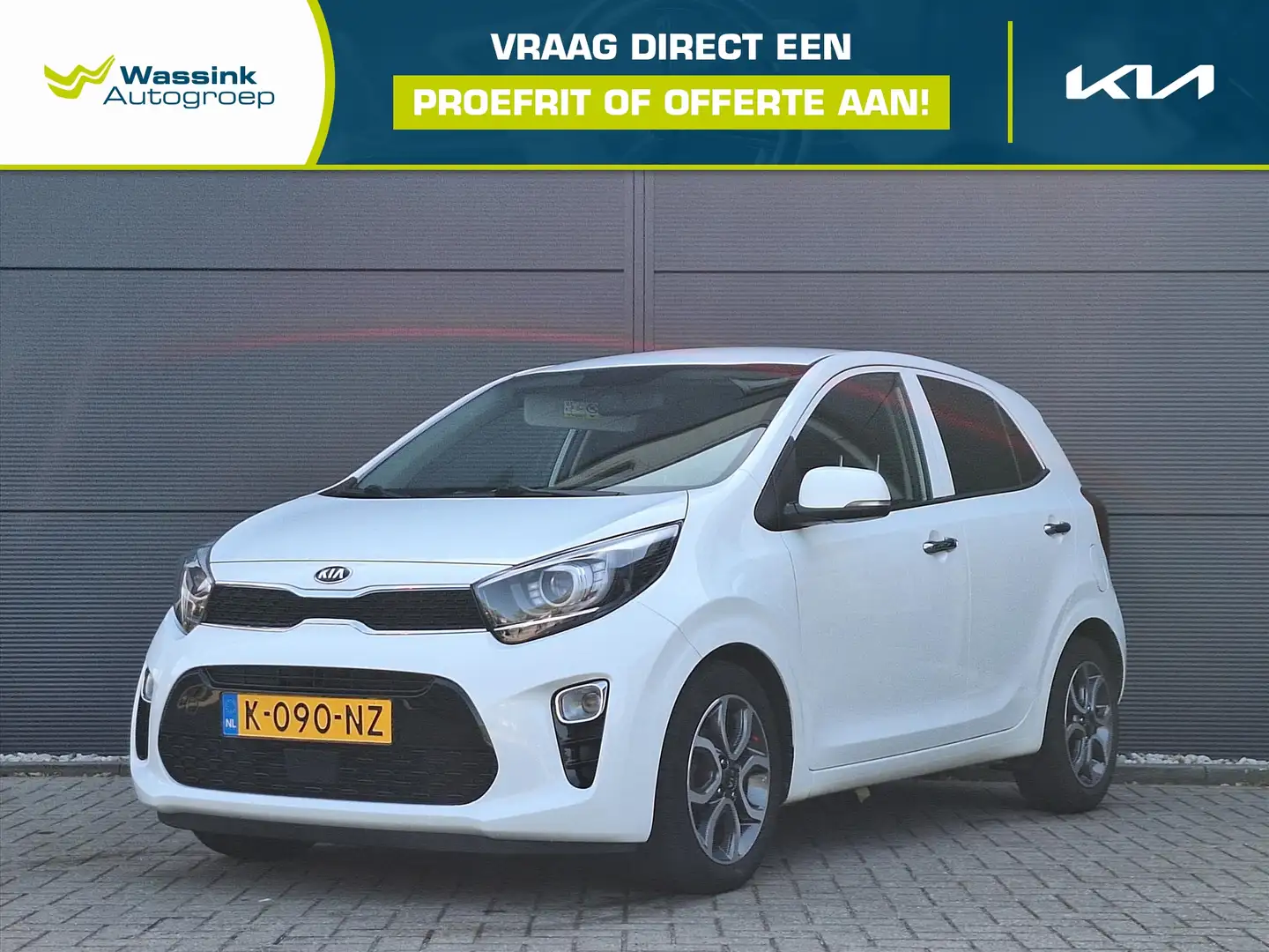 Kia Picanto 1.0 MPi 67pk 4-zits DynamicPlusLine | Cruise Contr Blanc - 1