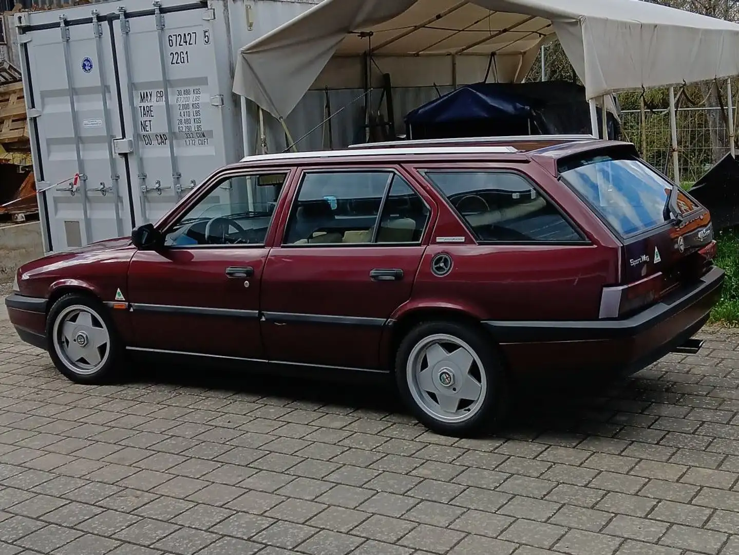 Alfa Romeo 33 1.7 I.E. Sport Wagon, Rarität, Bj. 92, Oldtimer Rood - 1